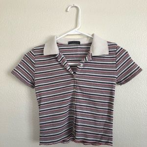 Brandy Melville button up top🧸